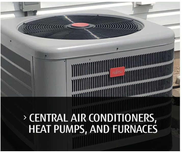 Fujitsu Central Air Conditioners, Heat Pumps, and Furnaces